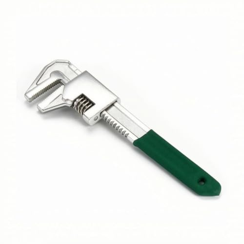 MotiveTech Chiave Ampie Mascelle Apertura Grande Chiave a Rullino Antiscivolo Utensile per Fai da Te, 11 Inch, Serrated