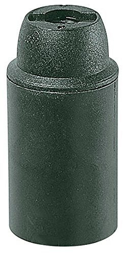 VIMAR – verschraubte Fassung E14 Gewinde M10 x 1 Staubkappe Lisa schwarz