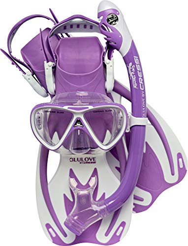 Cressi Rocks PRO Dry Set - Lilac/White [S/M]
