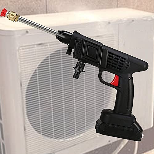 Hidrolimpiadora, Lavadora Portátil Inalámbrica Recargable, Presión 30 Bar, Caudal 180 L/h, Para Coche, Jardín, Con Botella De Jabón, Kit De Accesorios,TwoBatteries-StorageBoxesandFoldingBuckets