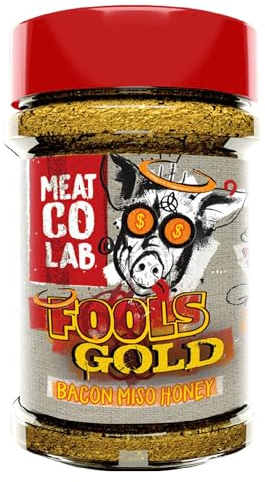 Angus & Oink | Fools Gold BBQ Rub | Deep Sweet Umami Seasoning | 230g