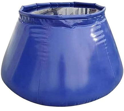 200L/300L/400L Große Kapazität Verschleißfester weicher Wassertanks Tank Verdickter zusammenklappbarer Wasserspeicher mobiler Lagertank (200L)