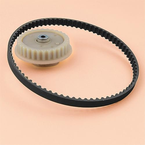 DUNLAP Cinghia di distribuzione Trasmissione Puleggia dell'albero a camme Ruota dentata Adatta for GX35 GX35NT HHT35S UMK435 4 Tempi Trimmer Decespugliatore Tosaerba Parti
