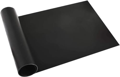 QH7 Tappetini da Barbecue Mat Cottura BBQ in Teflon Approvati da FDA Antiaderenti Riutilizzabili Resistenti a Temperatura Alta Adatti per Griglia a Gas Carbone Forno e Griglia Elettrica (180 x 30) CM