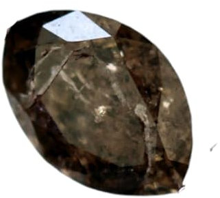 Diamant sel et poivre pour femme taille marquise diamant marquise étincelant en vrac pour bague de fiançailles et cadeaux d'alliance pour elle 5,3x3,6 mm - PDD486, 5,3x3,6 mm, hauteur (mm) : 2,5 mm