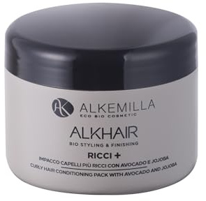 Impacco per Capelli Ricci + con Avocado e Jojoba