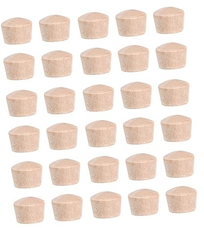 OSALADI 300stücke Dekorative Holzkappen Mit Rundem Kopf Stopfen Für Schraublöcher Möbellöcher Aus Robustem Holzmaterial Wiederverwendbar