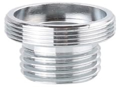 IRCKONCI Wasserhahn-Adapter Außengewinde M28 auf Außengewinde 4 Punkte G1/2 Wasserhahn-Konverter Messing Belüfter Filter Zubehör for Garten Badezimmer, 1 Stück