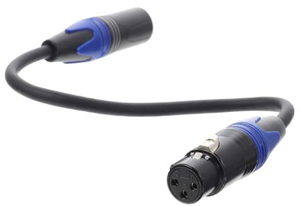 NUOBESTY Xlr Mikrofonkabel Männlich Weiblich Flexibles Audio Verbindungskabel für Hochzeits und Party Events Stabiler Signalempfang Leicht zu Reinigen Lagern