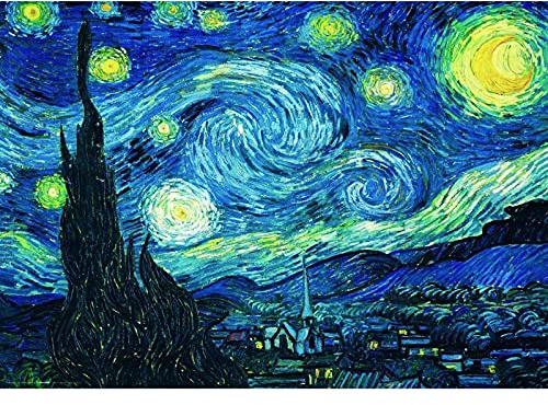5D Diamond Painting Kit Completo, Pittura Diamante Cielo Stellato per Bambini DIY Strass Ricamo a Punto Croce Decorazione per Casa 30x40cm