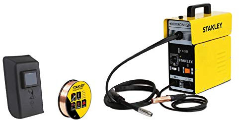 Stanley 10880 Micro Poste à souder avec fil de remplissage 230 V / 65-90 A avec accessoires de soudure