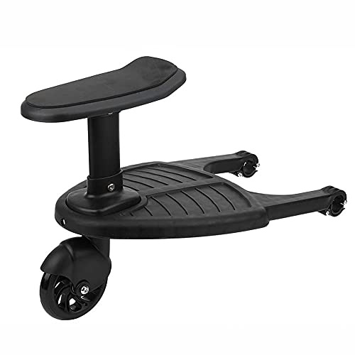 TAOYUN Tablero de pie Universal para Buggy con Ruedas con Asiento Desmontable Tablero de Cochecito Cochecito de Viaje para niños Cochecito de niño Tablero de pie para niños pequeños Accesorios