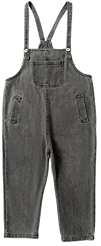 BLOMDES Salopette da bambina in denim Salopette da bambina in denim per 3-12 anni