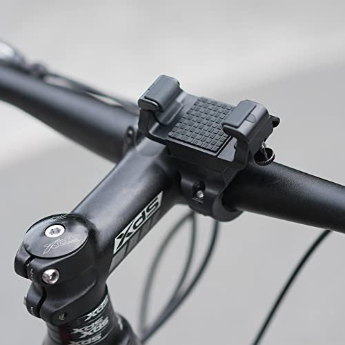 UPPEL NEWEST Bike Phone Holder 360° Rotatable Phone Mount for Bicycle Universal Cell Phone Bicycle Holder for iPhone 12 Pro Max,Galaxy S9, S1,Note 20 and More 3.5-7 IN Cellphone - 2.1-3.5 IN Width