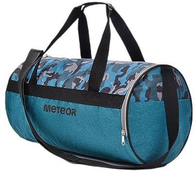 Borsa Palestra con Scomparto per Scarpe Borsone Viaggio Borse Piscina Sportiva Duffel Bag per Uomo Donna - Borsa a Tracolla Spalla Weekend Campeggio Sport Fitness 25L (Camo, 25L)