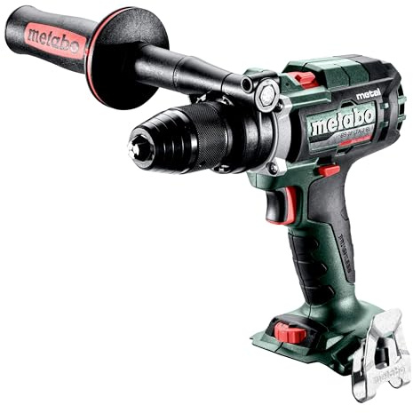 metabo Akku-Bohrschrauber BS 18 LTX-3 BL I Metal, 3-Gang Brushless 18V | Bohrer fuer Metall & Holz, Impulsmodus, Präzisions-Stopp, inkl. metaBOX, Futuro Top Bohrfutter, ohne Akku und Ladegerät