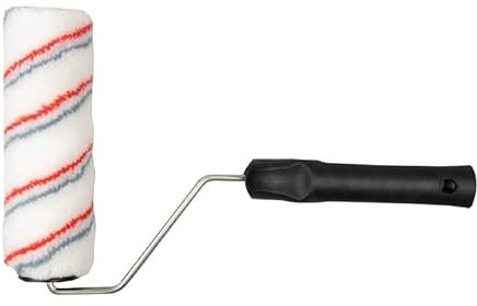 Farbroller, mittelflorig, glatte Oberfläche, Polyester, Farbroller mit Loch zum Aufhängen, perfekt für Heimdekoration, Tür, Innenwand, Decke, Möbel, Küchenschrank, Malerei, 17,8 cm (1 Stück)