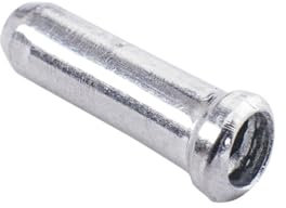 Fahrradrahmen Kabelklemme Befestigung MTB Rennrad Inneren Draht End Kappen 50 stücke Shifter Kabel Tipps Draht Bremse Shift Umwerfer Crimps Fahrrad Zubehör Fahrradkabel Rohrschelle(Silver 50pcs)