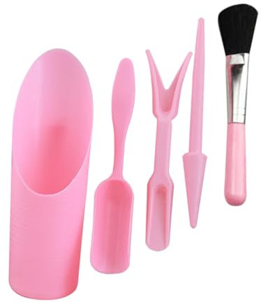 UKCOCO Strumento Per Piantare Piante Perforatrice Per Vasi Per Terreno e Secchio Per Trasporto Di Accessori Per Giardinaggio Spazzola Per Pulizia