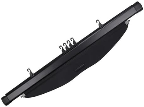 Laderaumabdeckung Für Kia Für Sportage 2005-2010 Versenkbare Auto Trunk Cargo Abdeckung Paket Rack Anti-Peeping Schild Privatsphäre Zubehör Kofferraumklappen(Kohlenstoff-Look)
