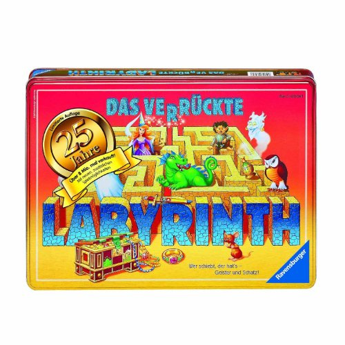 Ravensburger 26534 - Das verrückte Labyrinth - 25 Jahre Jubiläumsausgabe in Metallbox