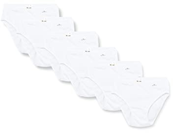 EVEN 4295/Pack 6, Braguitas para Mujer, Blanco (White), X-Large