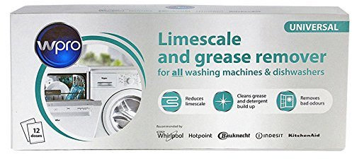 NEW Limescale & Detergent Remover for All Dishwashers and Washing Machines - Genuine Indesit Hotpoint Professional collection - Replace old Part numbers: C00089780 , C00091077 , C00091561 (Box of 12)