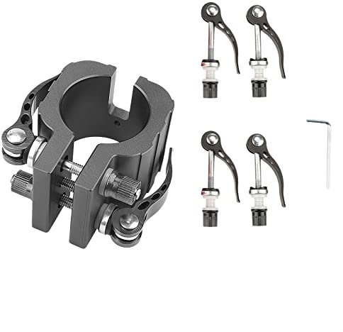 ANUTE Pince de serrage pliable pour trottinette - Pour Zero 8X 10X 11X Speedual Dualtron Dt3 - Noir