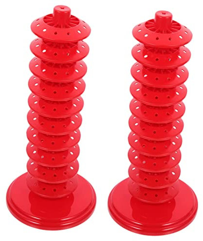 NIYANGLE 2 Pz Porta Lecca Lecca Porta Lecca-lecca Decorativo Alzata Lecca-lecca Porta Caramelle a Ventosa Albero Del Pop Espositore a Ventosa Contenitori Di Plastica Presa Multifunzione Pp