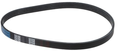 sourcing map 5K276/5PK700 Serpentine Belt 5 Ribs 700mm Length x 18mm Width x 5mm Thick, EPDM Poly V Belt, Micro V-Ribbed Belt for Vehicle