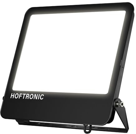 HOFTRONIC - Luxor - Projecteur LED Exterieur - 300 Watt 48000 Lumen - 160lm/W - IP65 étanche - 6500K Blanc froid - Lumière de chantier lampe extérieure Super Bright spot jardin éclairage de sécurité