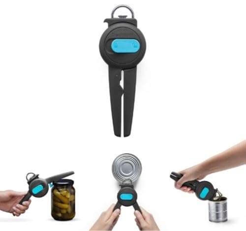 Dreamfarm DOPENER 3in1 Dosenöffner, spülmaschinengeeignet, BPA-frei | Schraubdeckelöffner, Ringzugöffner, Magnetheber, für Konserven & Gläser, klingenlos, sicher, ergonomisch, kraftsparend