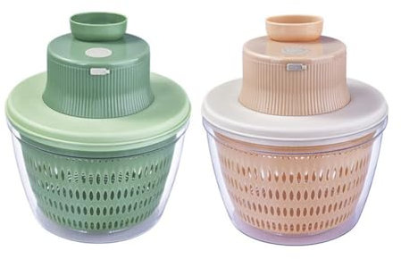 Ujjdwiurgh Grattoir à Légumes Électrique 2 en 1, Lave-Vaisselle et Grattoir, Machine à Laver Les Légumes Multifonctions, Teinture sans