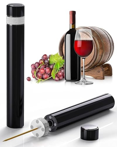 FUGLUS Sacacorchos Presión Para Vino, abrebotellas,Abridor De Vino Aire Comprimido Presión Para Mujer, Hombres, Regalo, Fiesta Y Cena, Abrebotellas A Aleación De Aluminio, Sacacorchos Profesional