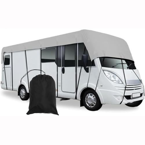WYWY Bâche de Toit Étanche pour Camping-Car, Housse de Protection Universelle pour Toit de Caravane et Autocarane, Tissu Oxford 210D Résistant(13.5x3.3m)