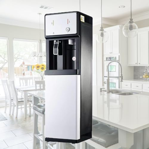 Refroidisseurs Et Fontaines À Eau, Refroidisseur d'eau Autoportant, Idéale pour Bureau, Maison, École Et Entreprise(Pipeline-Connected)