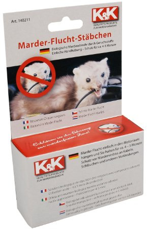 Cartrend 140211 Anti Marderstäbchen - 2 Stück, Wirkungsdauer ca. 4-5 Monate