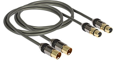 XLR CAVO STEREO 3,5 m Oro Cavo professionale