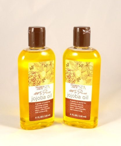 Trader Joes 100% Pure Spa Jojoba Oil - Cruelty Free - Two. 4-Oz bottles