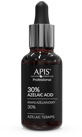 Apis AZELAIC TERAPIS Azelainsäure 30% - 30 ml - Antibakteriell, Entzündungshemmend, Peelinghemmend Regenerierend, Reduziert Hyperpigmentierung, für akneanfällige Haut