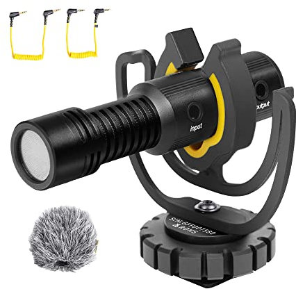 Deity V-Mic D4 Mini Microphone On-Camera Microphone Head Mic TRS 3.5MM for Vlog Video Studio DSLR Camera Smartphone