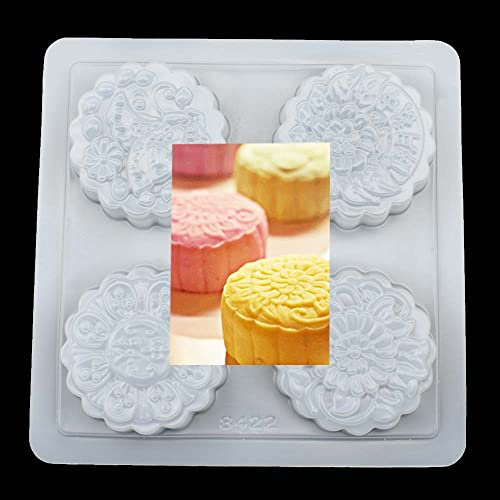 Reland Sun Mid-Autumn Mooncake PP Jelly Chocolate Snowskin Mooncake Cake Mould