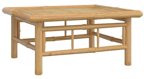 vidaXL Gartentisch 65x55x30 cm Bambus