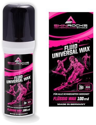 SkinRocks Universal flüssig Skiwachs Wax Fluid Wachs flüssiges Spezialgleitwax