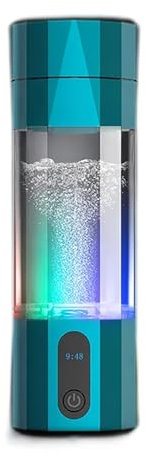 XGXHIN Taza de Agua Rica en hidrógeno portátil de 208 ml, hasta 6000-8000 PPB, ionizador de Agua de hidrógeno, Botella generadora de Agua de hidrógeno con tecnología PEM