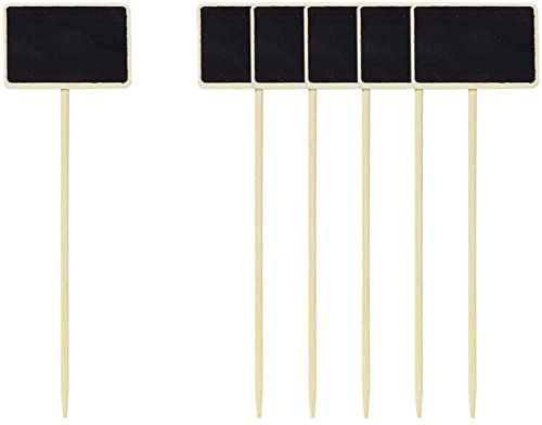 XYWHPGV 6pcs Mini Tafeln Schilder mit Staffelei Ständer Holz Rechteck Tafel Tag für Geburtstagsfeier Message Board Schilder Preisschild(3b870 56250 2496b 3d5cf 5008b 43f4c