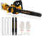 WingFly Motosega a batteria da 12 pollici, compatibile con Dewalt 18 V, 20 V, motosega elettrica con motore senza spazzole, lama da 30 cm, velocità della catena 10 m/s, sistema di lubrificazione