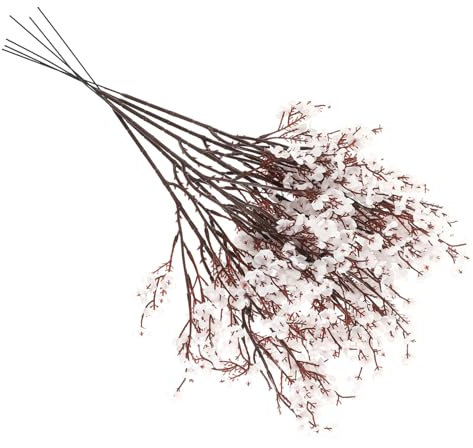SOIMISS 6 Stück Gypsophila Kunstblumen hochzeitsdeko künstliche blüten Wedding Decoration künstlicher Bouquet Brautsträuße für die Hochzeit Blumenstrauß selber Machen Seidenblume Weiß