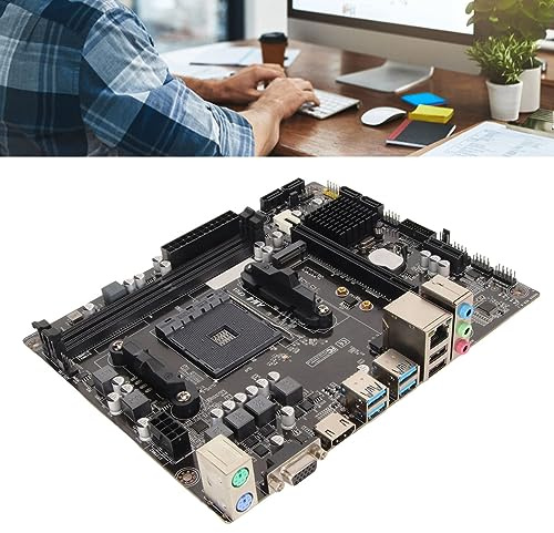 Sustvita A520 M Atx Motherboard, DDR4 Desktop Motboard DDR4, supporta Ryzen 3rd e 4th Gen, PCIe X1, slot di espansione versatile