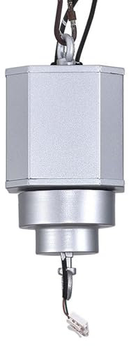MiBoce Levante De Lámpara De Araña Eléctrica, Polipasto De Iluminación Motorizada, con Control Remoto, Rango De Peso De Elevación De 2-10 Kg, Altura De Elevación <15m, Velocidad De Elevación 3m/min